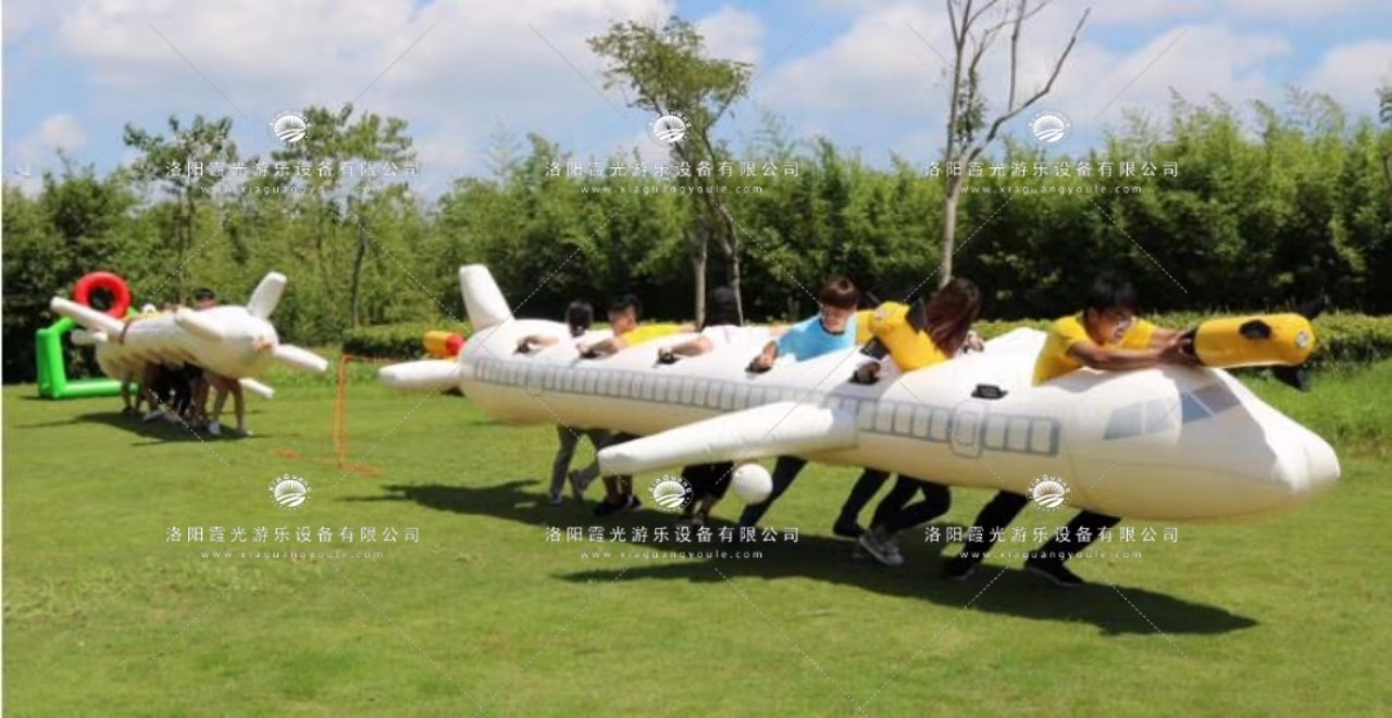 龙子湖飞机趣味活动气模